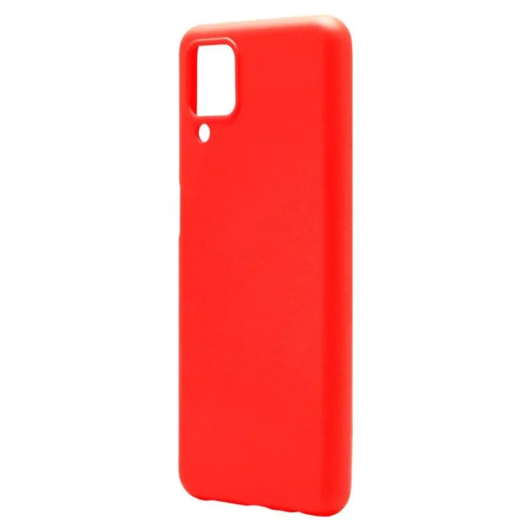 Θήκη Liquid Silicon inos Samsung A125F Galaxy A12/ A127F Galaxy A12 Nacho/ M127F Galaxy M12 L-Cover Κόκκινο | Shopin.gr