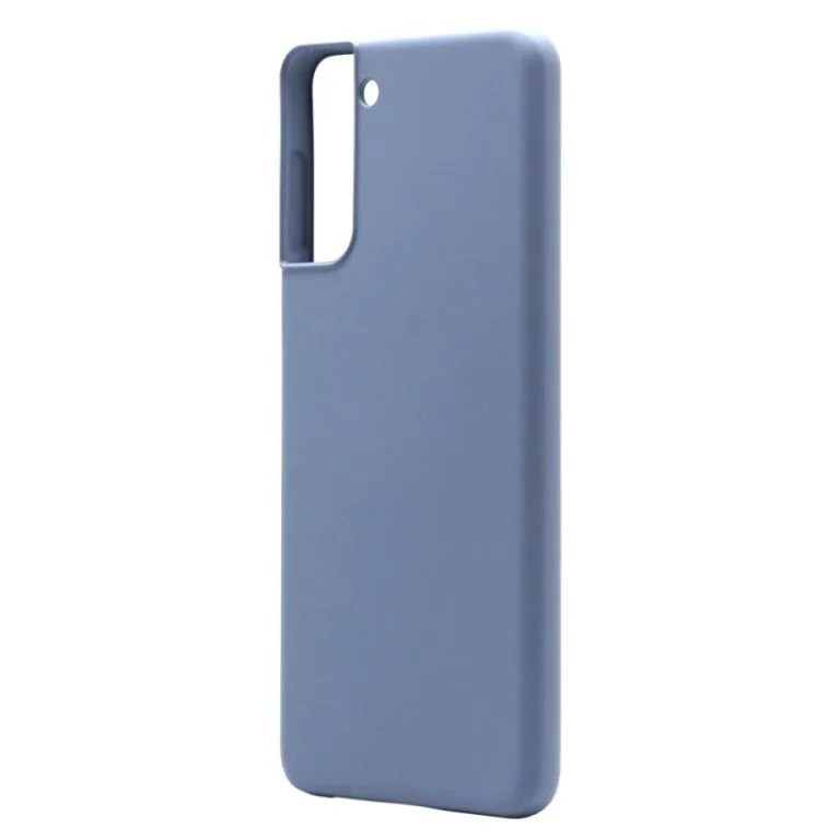 Θήκη Liquid Silicon inos Samsung G996B Galaxy S21 Plus 5G L-Cover Γκρι-Μπλε | Shopin.gr