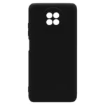 Θήκη Liquid Silicon inos Xiaomi Redmi Note 9T L-Cover Μαύρο | Shopin.gr