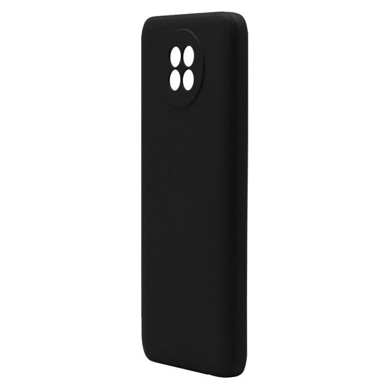 Θήκη Liquid Silicon inos Xiaomi Redmi Note 9T L-Cover Μαύρο | Shopin.gr