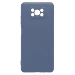 Θήκη Liquid Silicon inos Xiaomi Poco X3 NFC/ Poco X3 Pro L-Cover Μπλε Ραφ | Shopin.gr