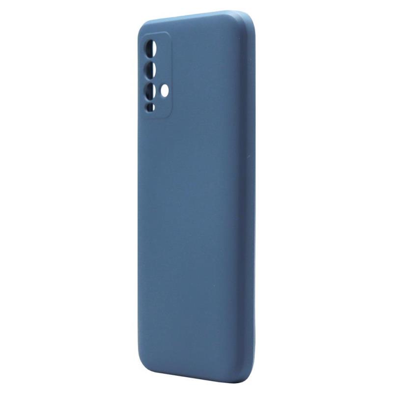Θήκη Liquid Silicon inos Xiaomi Redmi 9T L-Cover Μπλε Ραφ | Shopin.gr