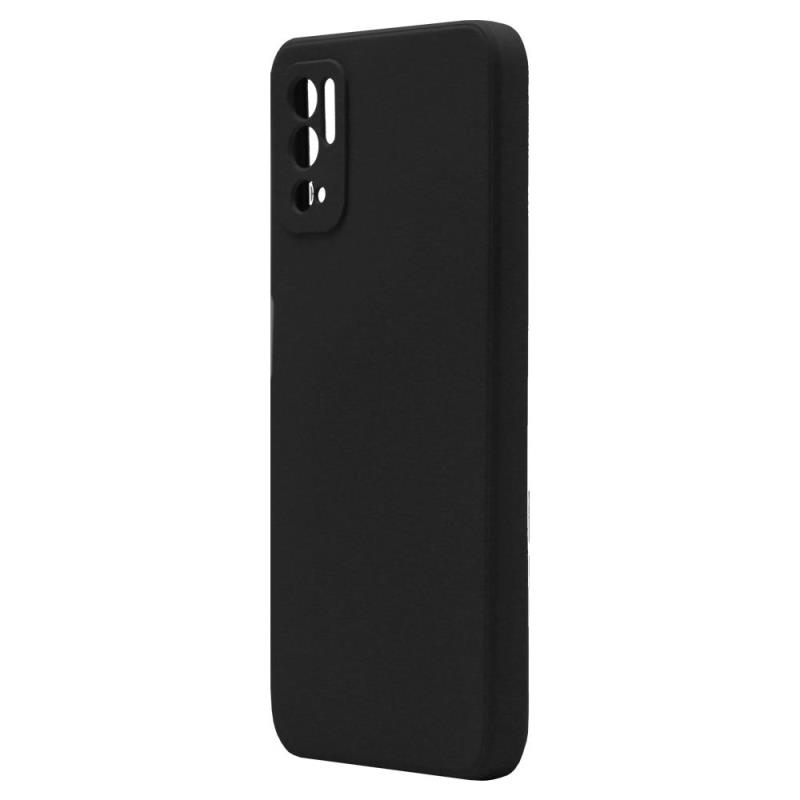 Θήκη Liquid Silicon inos Xiaomi Redmi Note 10 5G L-Cover Μαύρο | Shopin.gr