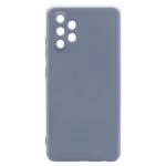 Θήκη Liquid Silicon inos Samsung A325F Galaxy A32 4G L-Cover Γκρι-Μπλε | Shopin.gr