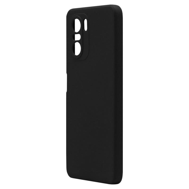 Θήκη Liquid Silicon inos Xiaomi Poco F3/ Mi 11i L-Cover Μαύρο | Shopin.gr