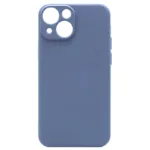 Θήκη Liquid Silicon inos Apple iPhone 13 mini L-Cover Γκρι-Μπλε | Shopin.gr