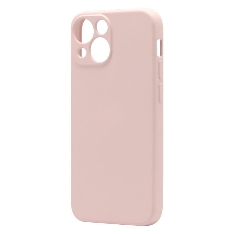 Θήκη Liquid Silicon inos Apple iPhone 13 mini L-Cover Σομόν | Shopin.gr