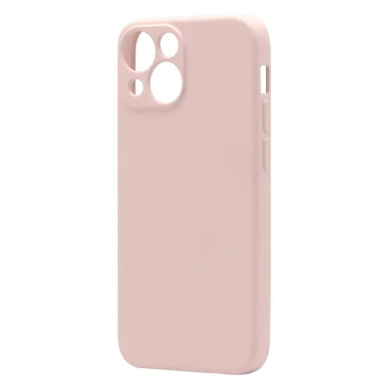 Θήκη Liquid Silicon inos Apple iPhone 13 mini L-Cover Σομόν | Shopin.gr