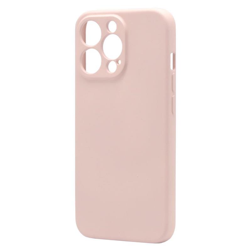 Θήκη Liquid Silicon inos Apple iPhone 13 Pro L-Cover Σομόν | Shopin.gr
