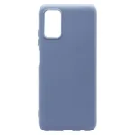 Θήκη Liquid Silicon inos Samsung A037F Galaxy A03s L-Cover Γκρι-Μπλε | Shopin.gr