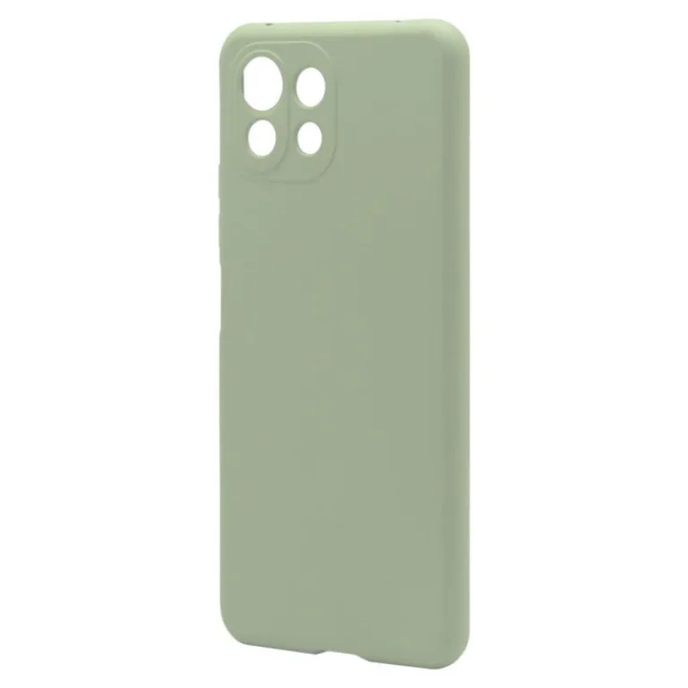 Θήκη Liquid Silicon inos Xiaomi Mi 11 Lite/ Mi 11 Lite 5G L-Cover Λαδί | Shopin.gr
