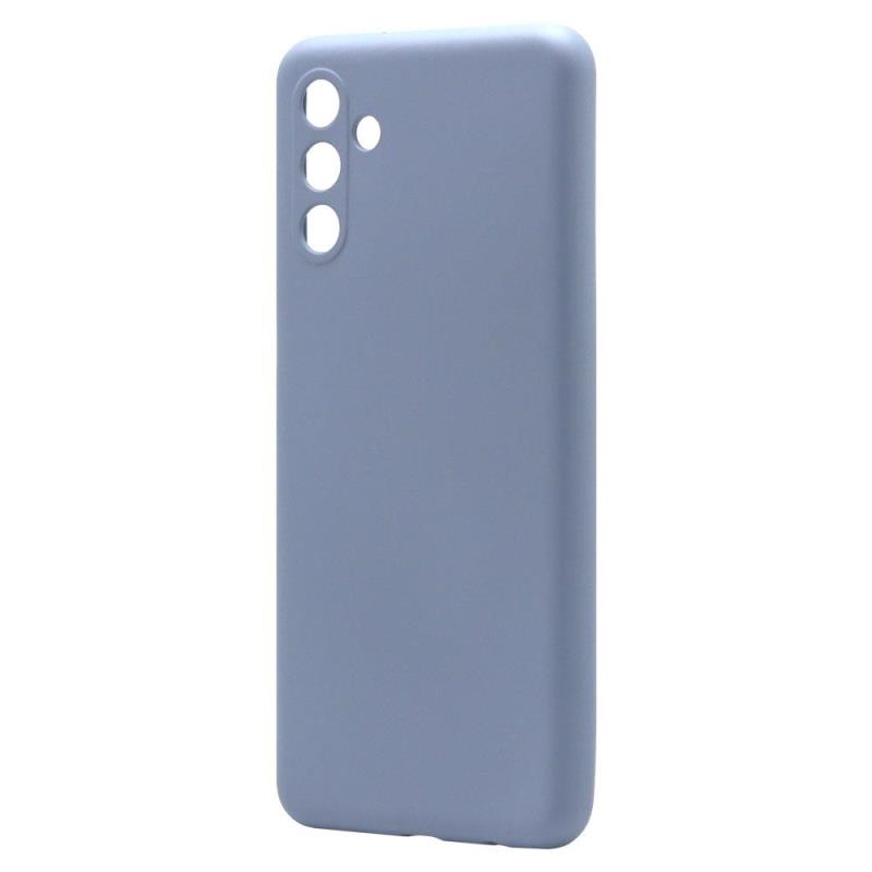 Θήκη Liquid Silicon inos Samsung A047F Galaxy A04s/ A136U Galaxy A13 5G L-Cover Γκρι-Μπλε | Shopin.gr