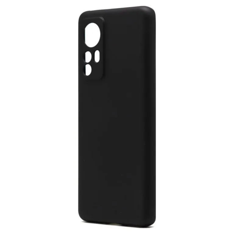 Θήκη Liquid Silicon inos Xiaomi 12 5G/ 12S 5G/ 12X 5G L-Cover Μαύρο | Shopin.gr