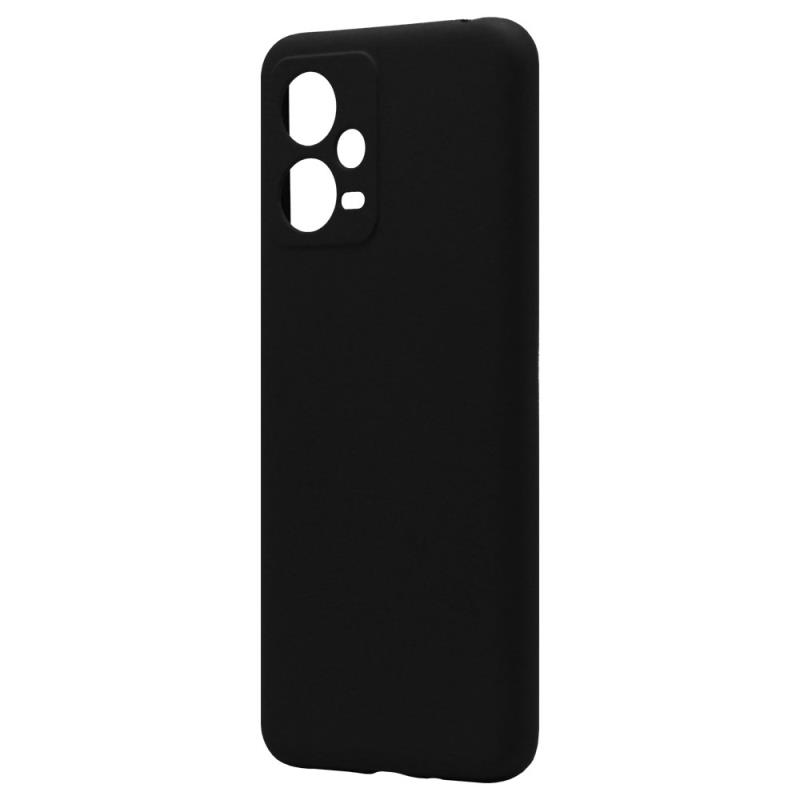 Θήκη Liquid Silicon inos Xiaomi Poco X5 5G/ Redmi Note 12 5G L-Cover Μαύρο | Shopin.gr