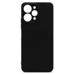 Θήκη Liquid Silicon inos Xiaomi Redmi 12 L-Cover Μαύρο | Shopin.gr