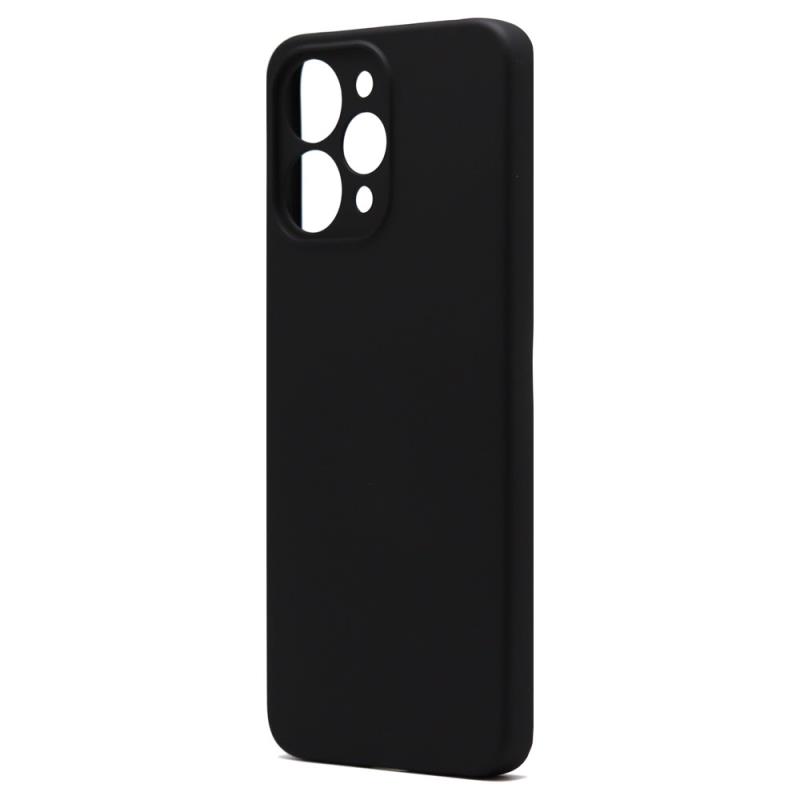 Θήκη Liquid Silicon inos Xiaomi Redmi 12 L-Cover Μαύρο | Shopin.gr