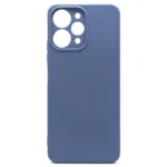 Θήκη Liquid Silicon inos Xiaomi Redmi 12 L-Cover Ματ Γκρι-Μπλε | Shopin.gr