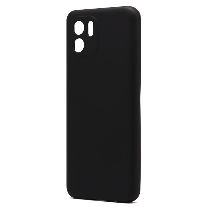 Θήκη Liquid Silicon inos Xiaomi Redmi A1/ A2 L-Cover Μαύρο | Shopin.gr