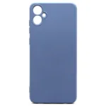 Θήκη Liquid Silicon inos Samsung A055F Galaxy A05 L-Cover Γκρι-Μπλε | Shopin.gr