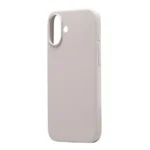 Θήκη Liquid Silicon inos Apple iPhone 16 5G Velvet Ανοιχτό Γκρι | Shopin.gr