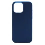 Θήκη Liquid Silicon inos Apple iPhone 16 Pro Max 5G Velvet Σκούρο Μπλε | Shopin.gr