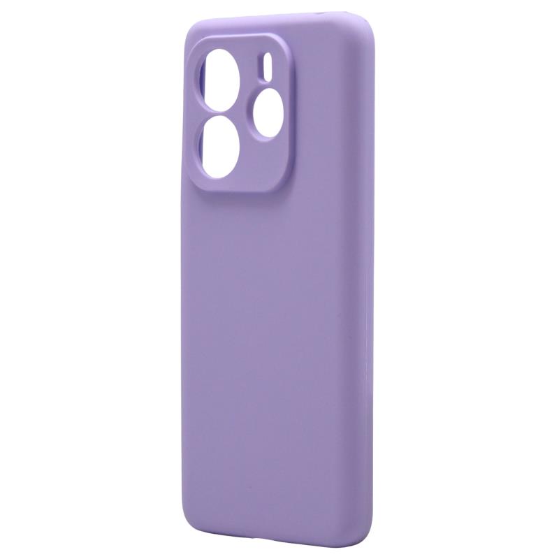 Θήκη Liquid Silicon inos Xiaomi Redmi Note 14 5G Velvet Βιολετί | Shopin.gr