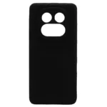 Θήκη Liquid Silicon inos Xiaomi Poco X7 5G/ Redmi Note 14 Pro 5G Velvet Μαύρο | Shopin.gr