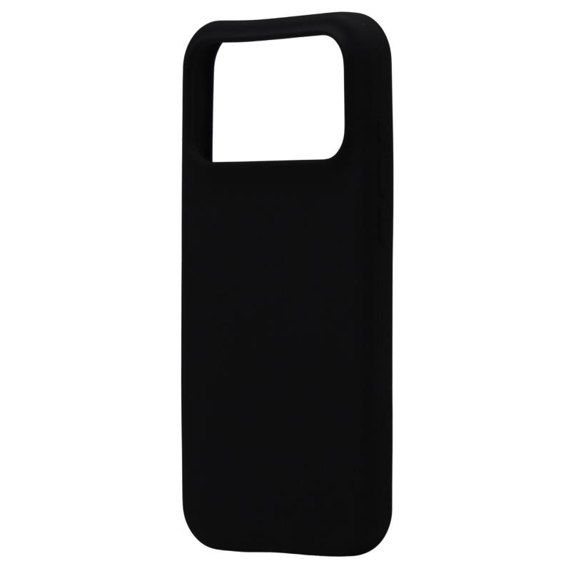 Θήκη Liquid Silicon inos Apple iPhone 17 Pro Max 5G Velvet Μαύρο | Shopin.gr