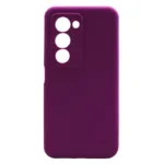 Θήκη Liquid Silicon inos Xiaomi Redmi 15 4G/ 15 5G Velvet Μωβ | Shopin.gr