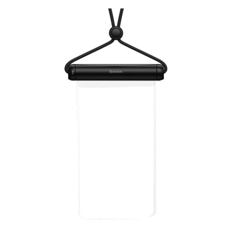 Waterproof Θήκη Baseus Slide-Cover για Smartphones μέχρι 7.2" Μαύρο | Shopin.gr