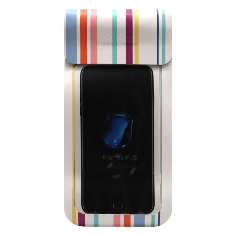 Waterproof Θήκη Devia Strong για Smartphones 3.8" - 5.8" Πολύχρωμο | Shopin.gr