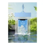 Waterproof Θήκη inos για Smartphones έως 6.9" Διάφανο-Γαλάζιο | Shopin.gr