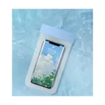 Waterproof Θήκη inos για Smartphones έως 6.9" Διάφανο-Ροζ | Shopin.gr