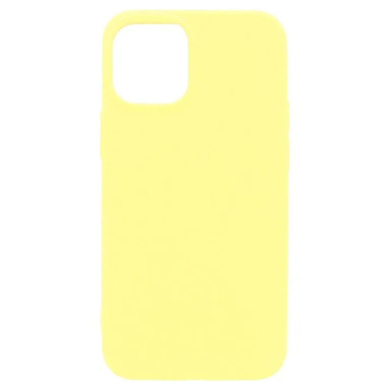 Θήκη Soft TPU inos Apple iPhone 12/ 12 Pro S-Cover Κίτρινο | Shopin.gr