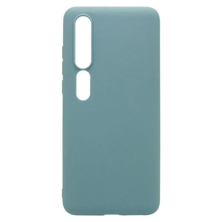 Θήκη Soft TPU inos Xiaomi Mi 10 5G/ Mi 10 Pro 5G S-Cover Πετρόλ | Shopin.gr