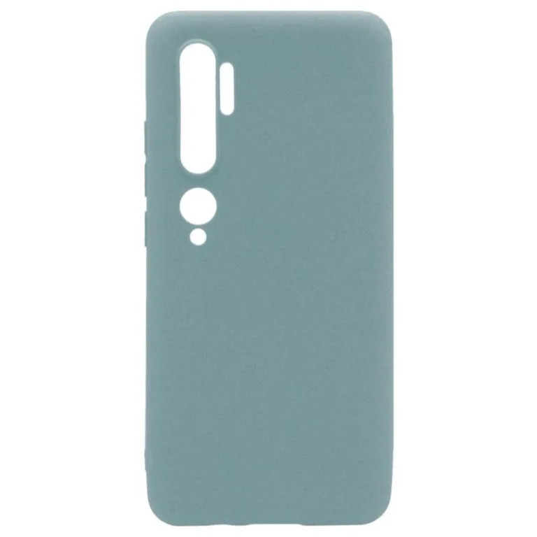 Θήκη Soft TPU inos Xiaomi Mi Note 10/ Mi Note 10 Pro S-Cover Πετρόλ | Shopin.gr
