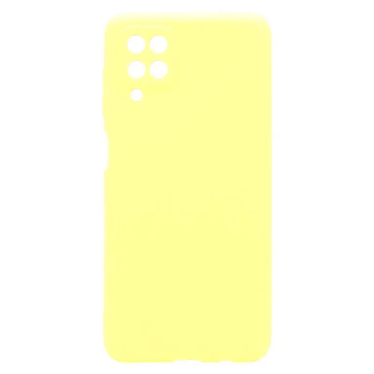 Θήκη Soft TPU inos Samsung A125F Galaxy A12/ A127F Galaxy A12 Nacho/ M127F Galaxy M12 S-Cover Κίτρινο | Shopin.gr