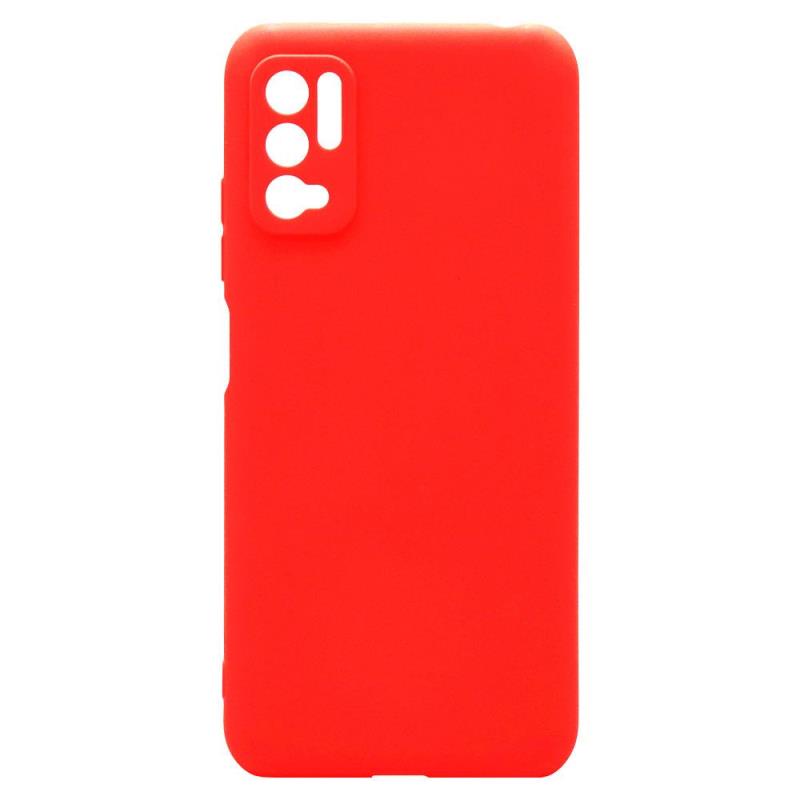 Θήκη Soft TPU inos Xiaomi Poco M3 Pro 5G S-Cover Κόκκινο | Shopin.gr