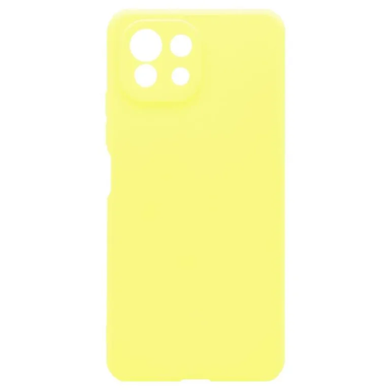Θήκη Soft TPU inos Xiaomi Mi 11 Lite/ Mi 11 Lite 5G S-Cover Κίτρινο | Shopin.gr