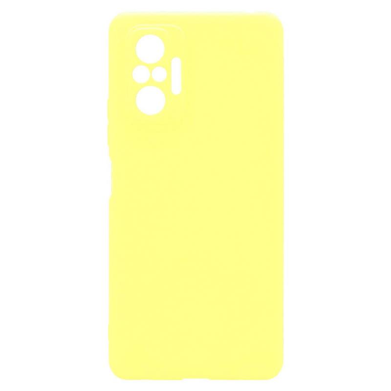 Θήκη Soft TPU inos Xiaomi Redmi Note 10 Pro S-Cover Κίτρινο | Shopin.gr