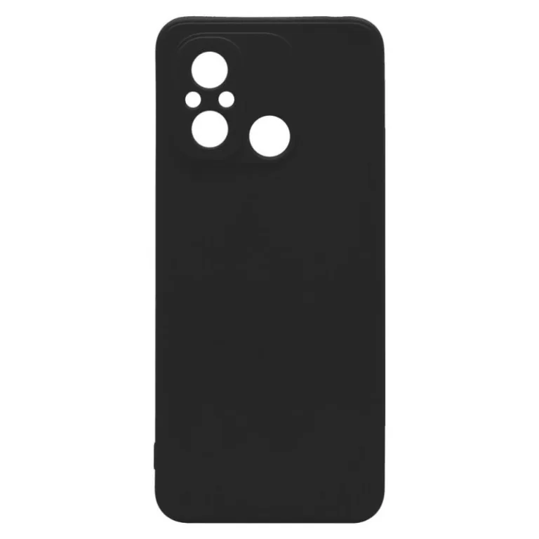 Θήκη Soft TPU inos Xiaomi Redmi 12C S-Cover Μαύρο | Shopin.gr