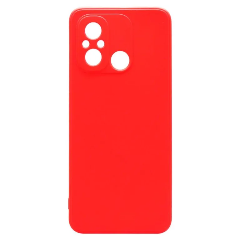Θήκη Soft TPU inos Xiaomi Redmi 12C S-Cover Κόκκινο | Shopin.gr