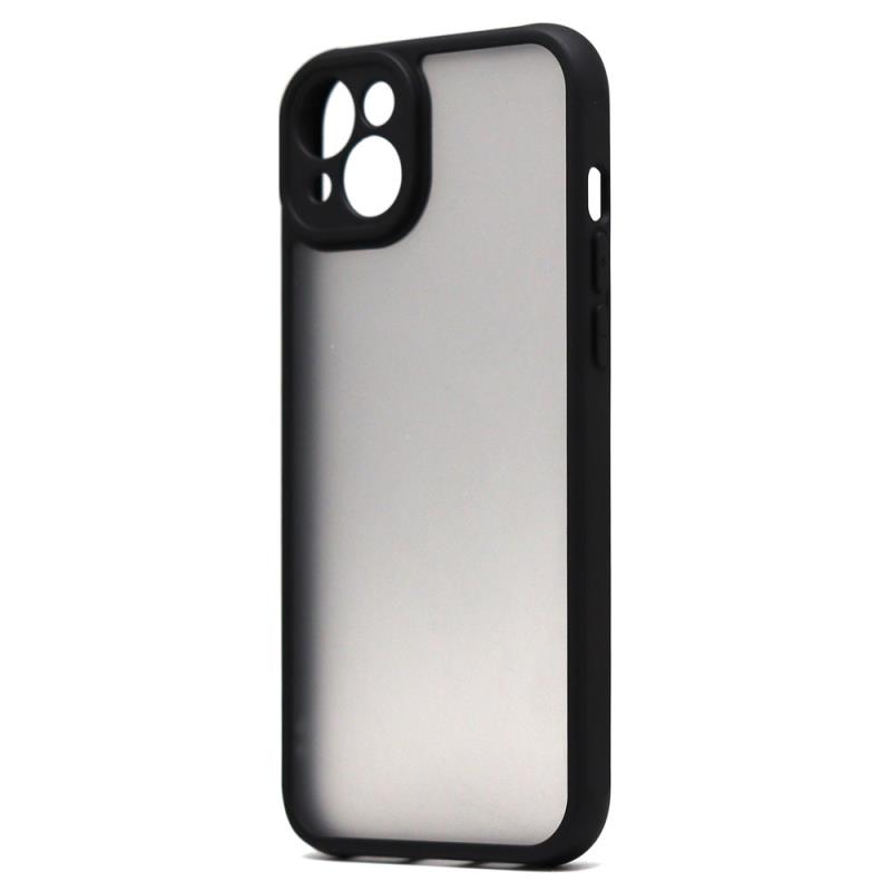 Θήκη TPU & PC inos Apple iPhone 15 Plus Flame Μαύρο | Shopin.gr