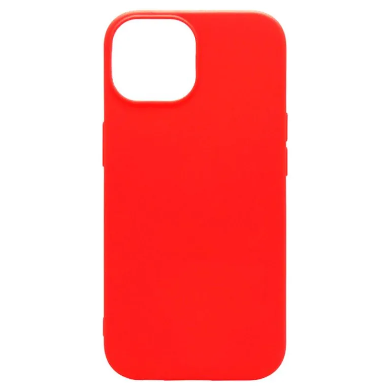 Θήκη Soft TPU inos Apple iPhone 15 5G S-Cover Κόκκινο | Shopin.gr