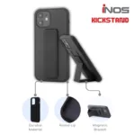 Θήκη TPU & PC inos Apple iPhone 14 Pro Max Kickstand Μαύρο | Shopin.gr