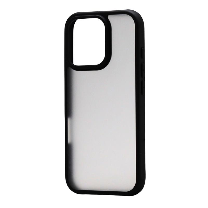 Θήκη TPU & PC inos Apple iPhone 16 Pro Flame Μαύρο | Shopin.gr