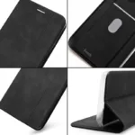 Θήκη Flip Book inos Xiaomi Redmi A1/ A2 S-Folio NE Μαύρο | Shopin.gr