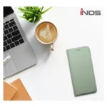 Θήκη Flip Book inos Samsung Galaxy A56 5G Foldio Φυστικί | Shopin.gr