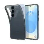 Θήκη TPU Spigen Liquid Crystal Samsung Galaxy S25 5G Διάφανο-Γκρι | Shopin.gr