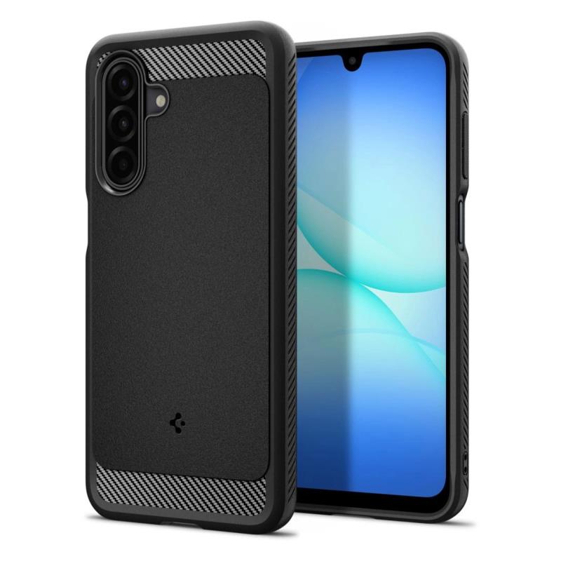 Θήκη Soft TPU Spigen Rugged Armor Samsung A175 Galaxy A17 4G/ A176 Galaxy A17 5G Μαύρο | Shopin.gr